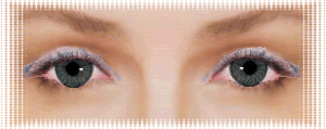 yeux aqua marine b&l soflens natural color lentille de contact 