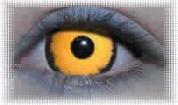 lentille deguisement carnaval raven 