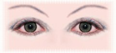 yeux lentille couleur cosmetique gray  gris color cosmetic