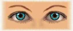 yeux lentilles color max blue