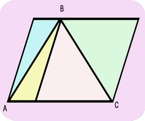 illusion d'optique differents triangles