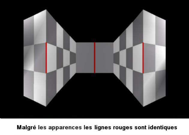 illusion d'optique les murs et la porte