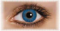 oeil lentille ciba freshlook colorblend bleu brillant blue