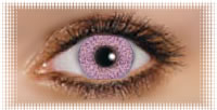 oeil lentille ciba vision freshlook colors violet