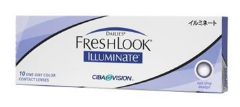 boite de lentilles freshlook illuminate