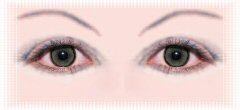 yeux lentille couleur cosmetique gray  gris color cosmetic