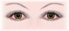 yeux lentille couleur cosmetique heavenly hazel watercolor