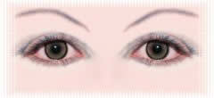  yeux lentille couleur cosmetique violet color cosmetic
