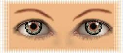 yeux lentilles fantaisies couleur aura grey