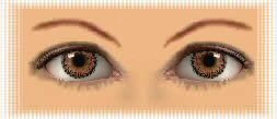 yeux lentilles fantaisies couleur color max brown