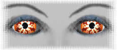 yeux lentilles hallowen sclerales alchimist