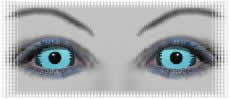 yeux lentilles halloween sclerales lycan