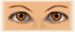 yeux lentilles color max amber