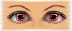 yeux lentilles spidey