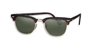 rayban clubmaster ecaille fonce