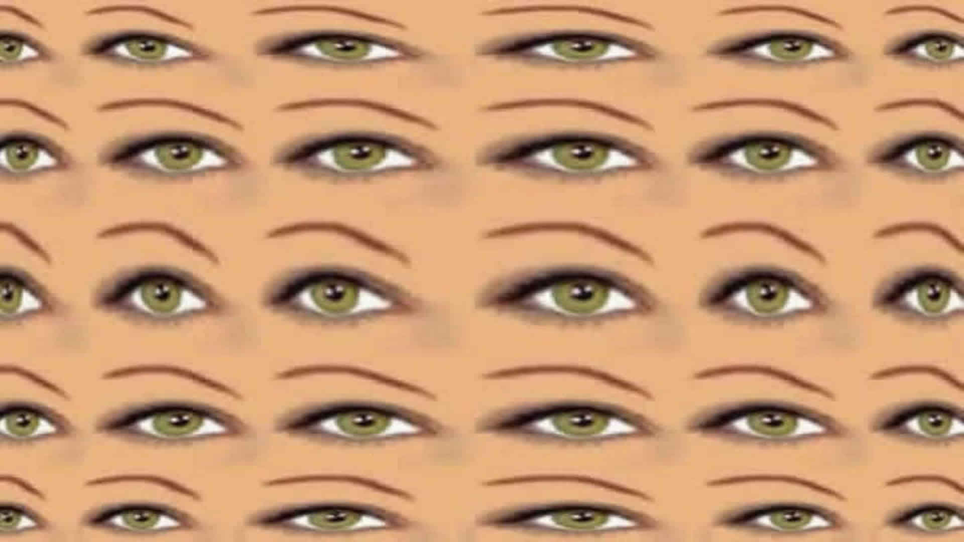 stereogramme en 3 d image plein ecran les yeux verts