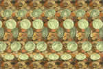stereogramme image 3D relief pieces or